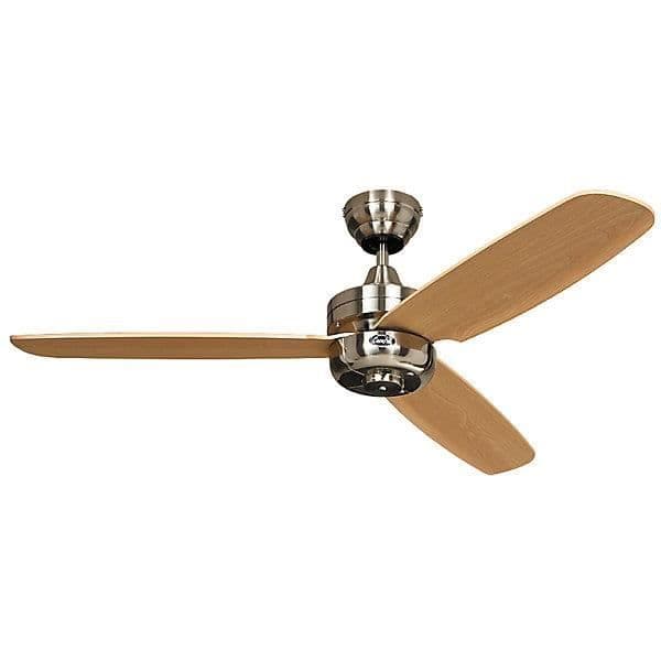 NATTFLYG takfläkt - Ø propeller 1320 mm bok / borstad krom - Luftkonditionering Luftkonditionering Fläkt Takfläkt