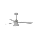 Miniatyrbild 2 av 4: Takfläkt med grå ljus Ø 132 cm AMELIA L CONE 33762-24