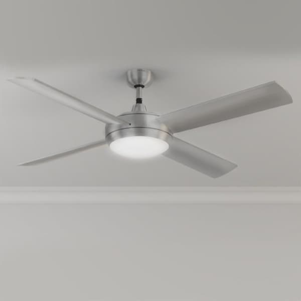 Cecotec 52” ceiling fan with 4 blades, 60 W, LED lamp and summer/winter function.