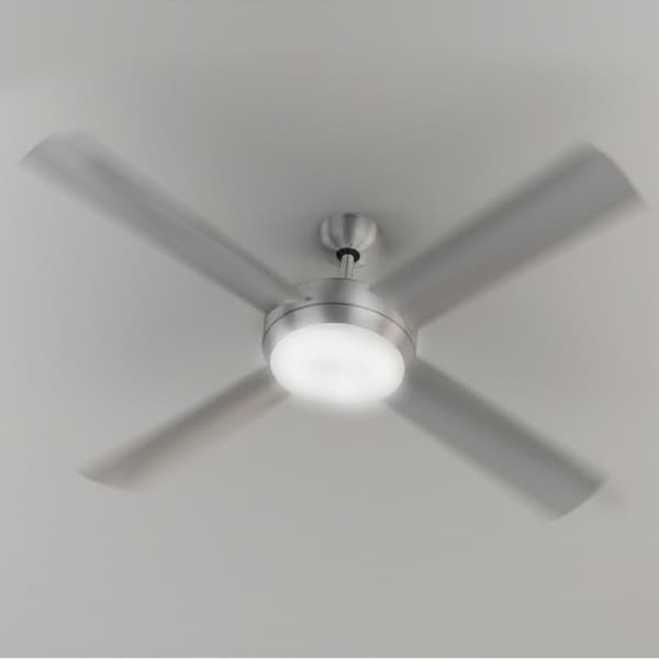Cecotec 52” ceiling fan with 4 blades, 60 W, LED lamp and summer/winter function.