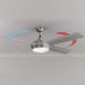 Miniatyrbild 5 av 5: Cecotec 52” ceiling fan with 4 blades, 60 W, LED lamp and summer/winter function.