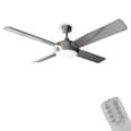 Miniatyrbild 1 av 5: Cecotec 52” ceiling fan with 4 blades, 60 W, LED lamp and summer/winter function.