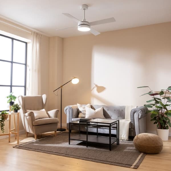 Cecotec 60-W and 52” ceiling fan with LED light.