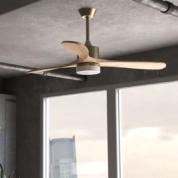 Cecotec 35-W and 52” ceiling fan with DC motor and LED light.