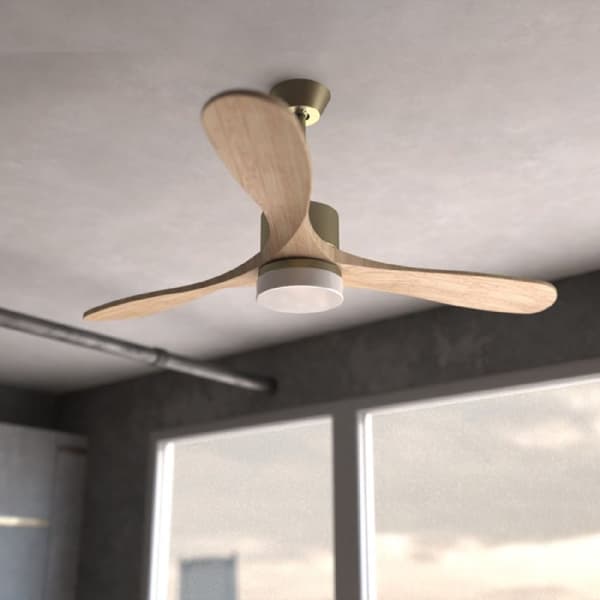Cecotec 35-W and 52” ceiling fan with DC motor and LED light.