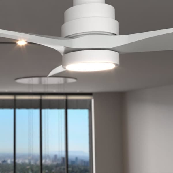 Cecotec 40-W and 52” ceiling fan with DC motor, LED light and remote control.