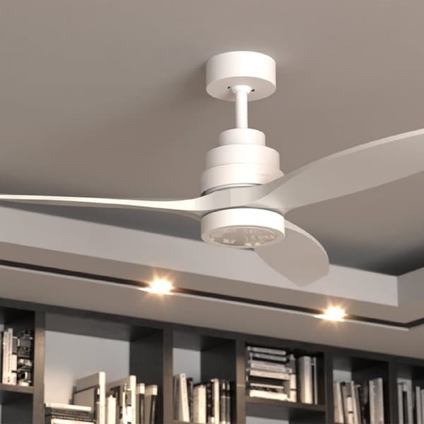 Cecotec 40-W and 52” ceiling fan with DC motor, LED light and remote control.