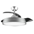 Miniatyrbild 1 av 5: Cecotec Ceiling fan with retractable blades and white finish, LED light with 3 intensity levels and 42” diameter. 8h timer, winter - summer function,