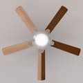 Miniatyrbild 3 av 5: Cecotec 52” ceiling fan with 5 blades, 60 W, LED lamp, Summer/Winter function.