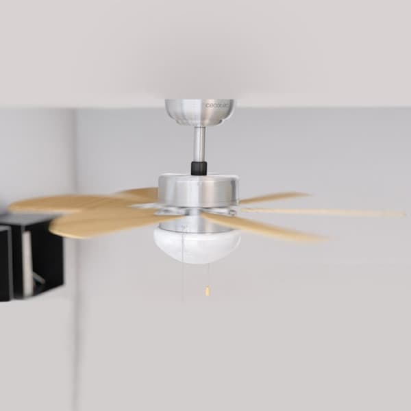 Cecotec 32” ceiling fan with 6 reversible blades, 50 W.