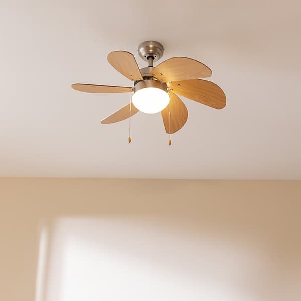 Cecotec 32” ceiling fan with 6 reversible blades, 50 W.