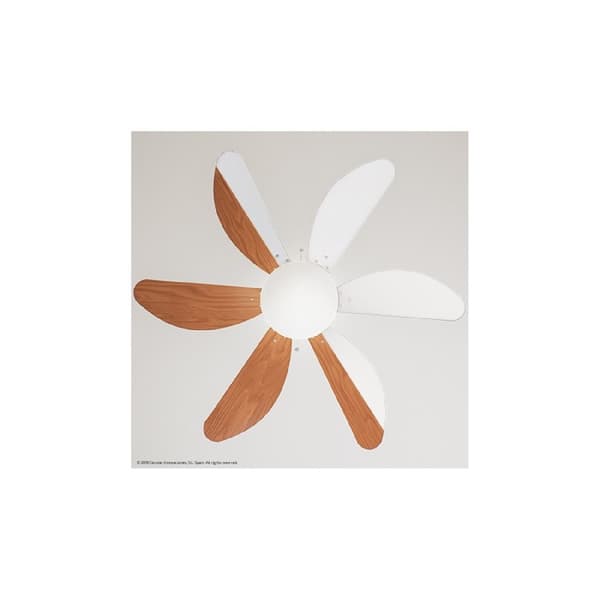 Cecotec 36” ceiling fan with 6 reversible blades, 50 W, summer/winter function.