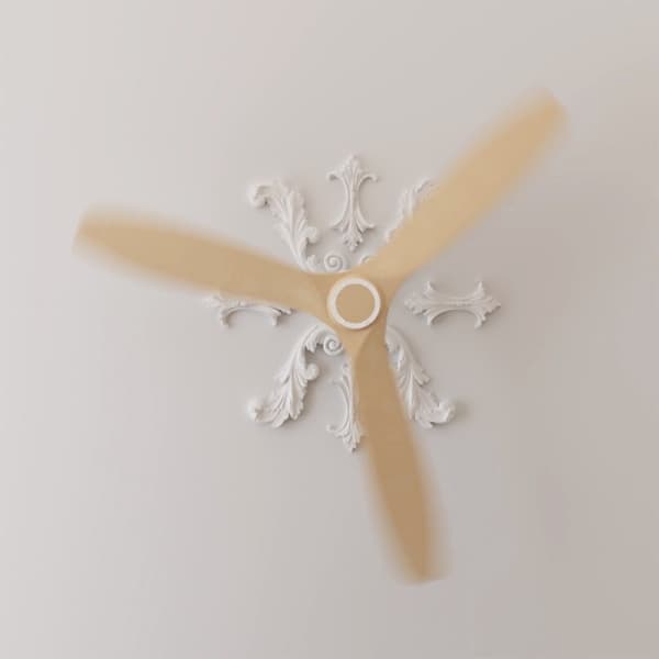 Cecotec 65 W and 52” ceiling fan with remote control, timer, winter-summer mode, 3 speed settings and 3 blades.