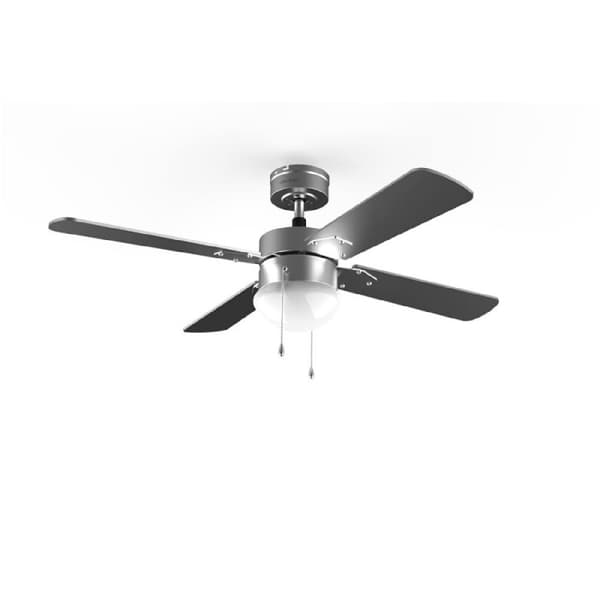 Cecotec 30 W and 52” ceiling fan with DC motor, LED light, remote control, 6 speed settings, timer and winter-summer mode.