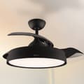 Miniatyrbild 3 av 5: Cecotec Ceiling fan with retractable blades and white finish, LED light with 3 intensity levels and 42” diameter. 8h timer, winter - summer function,
