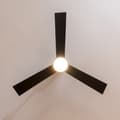 Miniatyrbild 3 av 5: Cecotec 30 W 48" ceiling fan with LED light, remote control, 6 speeds, 3 modes (Low/Medium/High), 3 blades, winter-summer mode, and natural breeze mo