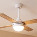 Miniatyrbild 2 av 5: Cecotec 40-W and 42” ceiling fan with DC motor, LED light, remote control, timer, 6 speed settings and 4 reversible blades.