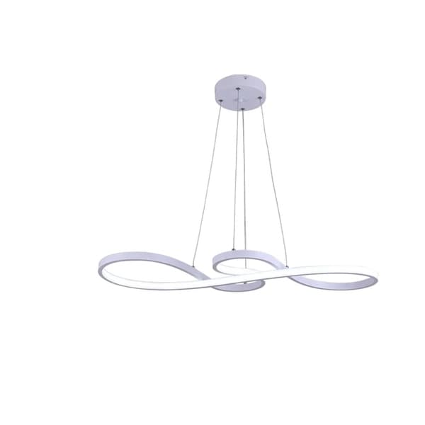 Hængende pendel lampe, nordisk design, LED indendørs belysning, guld L75cm 50W, kold hvid white L75cm 50W 2