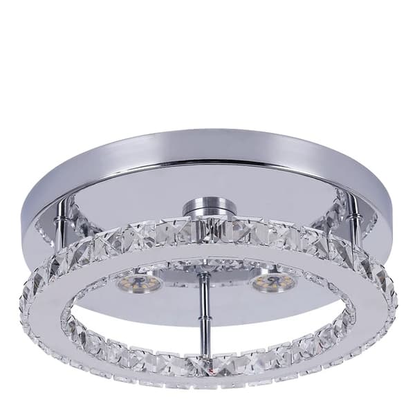 Luksus Krystal Loftlampe, Smart LED Teknologi, Fjernbetjent Betjening, X30, Varm Hvid