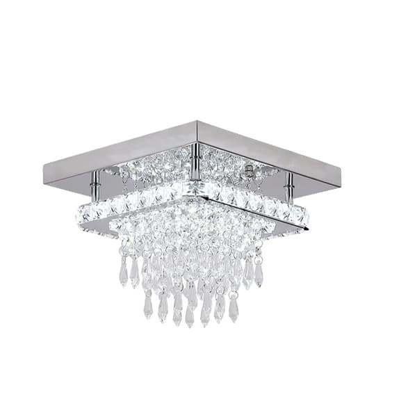 Kristall Taklampa, Modern Design, LED Belysning, Dia12cm 16w, utbytbar