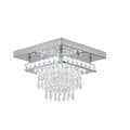 Miniatyrbild 1 av 2: Kristall Taklampa, Modern Design, LED Belysning, Dia12cm 16w, utbytbar