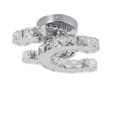 Miniatyrbild 1 av 2: Kristall Taklampa, Modern Design, LED Belysning, Dia12cm 16w, utbytbar