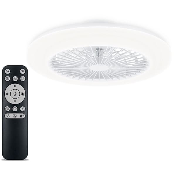 Philips Amigo loftventilator med LED-belysning 6000 lm - Varm hvid og kølig hvid