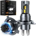 Miniatyrbild 1 av 6: Ampuller LED H4 - Zethors - 100W - 24000LM - 6000K - Plug and Play