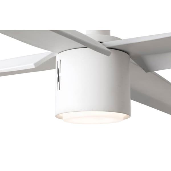 Faro Barcelona 33494 - ATTOS LED Vit takfläkt med DC-motor
