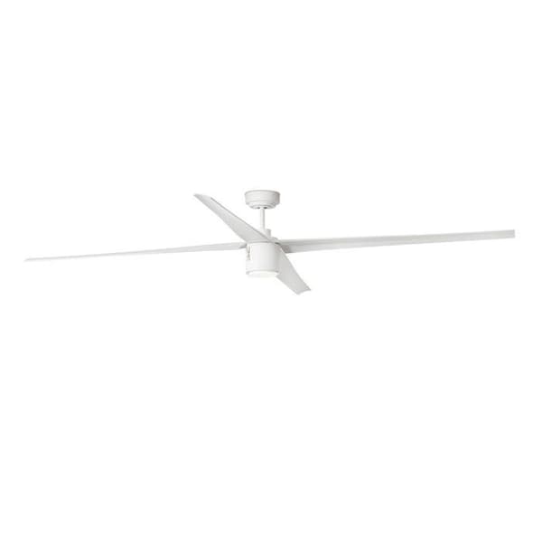 Faro Barcelona 33494 - ATTOS LED Vit takfläkt med DC-motor
