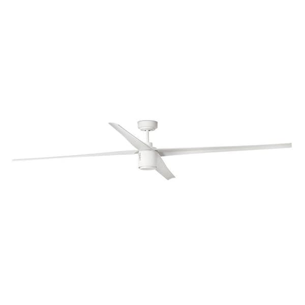 Faro Barcelona 33494 - ATTOS LED Vit takfläkt med DC-motor