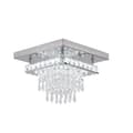 Miniatyrbillede 1 af 2: LED Loftlamper, Krystaldesign, Rustfrit Stål Lysekrone, Type C, udskiftelig