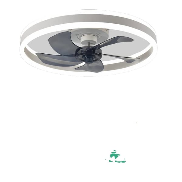 Kattotuuletin valoilla, kaukosäätimellä, energiatehokas suunnittelu,SGT33CM-Musta
