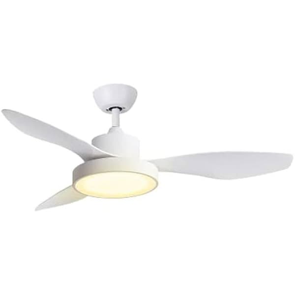 SPC Conforto DC Lite 2 takfläkt - Bra ljusstyrka - Ultra tyst och effektiv 42W DC-motor