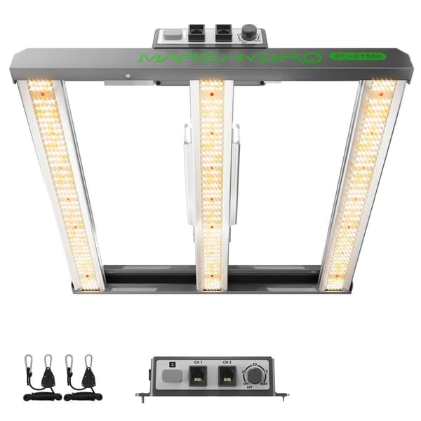 LED Vækstlys, Smart Dæmpbar Design, Fuld Spektrum Dækning, Effektiv 150W Strøm