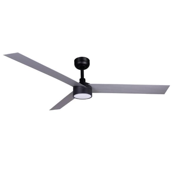 CRUISER S Fläkt med ljus svart/aluminium 34285-1TW
