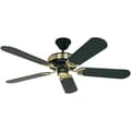 Miniatyrbild 1 av 2: Takfläkt - CASA FAN - BLACK MAGIC 132 - Svart - 64 W - Ø 132 cm