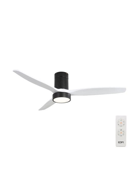 Takfläkt i trä LED-ljus 3000/4000/6500k Kara Edm