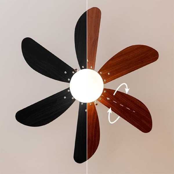 Cecotec Takfläkt med lampa EnergySilence Aero 365 Vit&amp;Trä