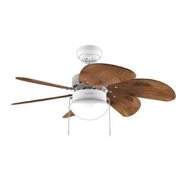 Cecotec Takfläkt med lampa EnergySilence Aero 365 Vit&amp;Trä