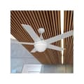 Miniatyrbild 2 av 2: ADRIATICO takfläkt - EDM - 130cm - 2xE14 40W - Vit/Krom