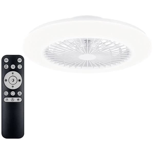 Takfläkt - Philips - Amigo - 20W/42W - 490mm - Fjärrkontroll - LED
