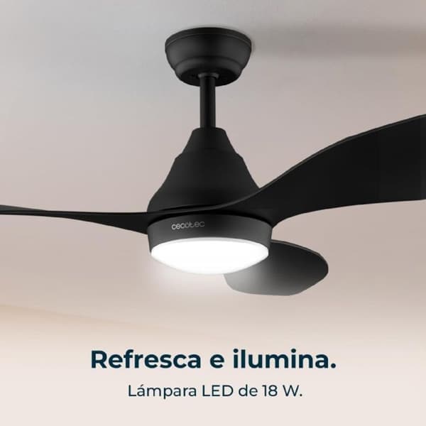 Cecotec Takfläkt med lampa EnergySilence Aero 5200 Svart