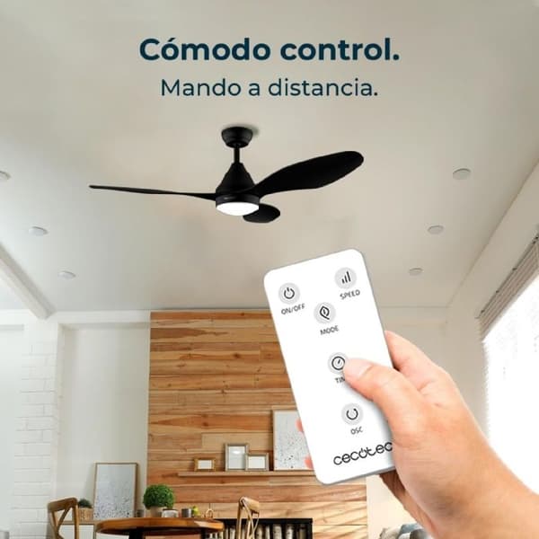 Cecotec Takfläkt med lampa EnergySilence Aero 5200 Svart
