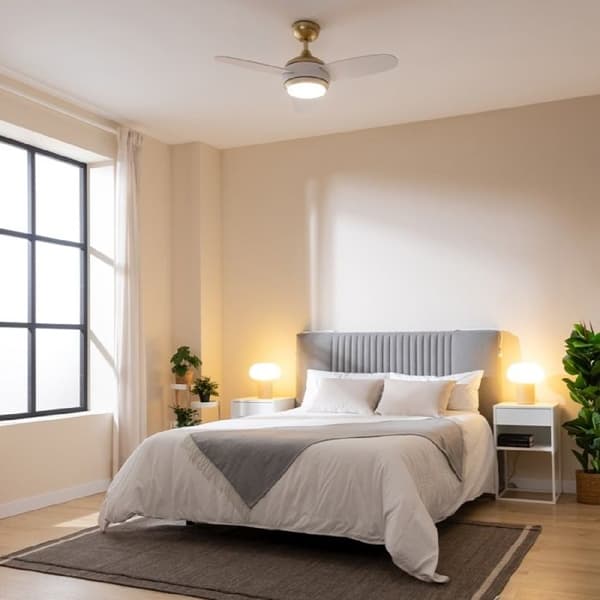 Cecotec Takfläkt med lampa EnergySilence Aero 4265 GoldWhite