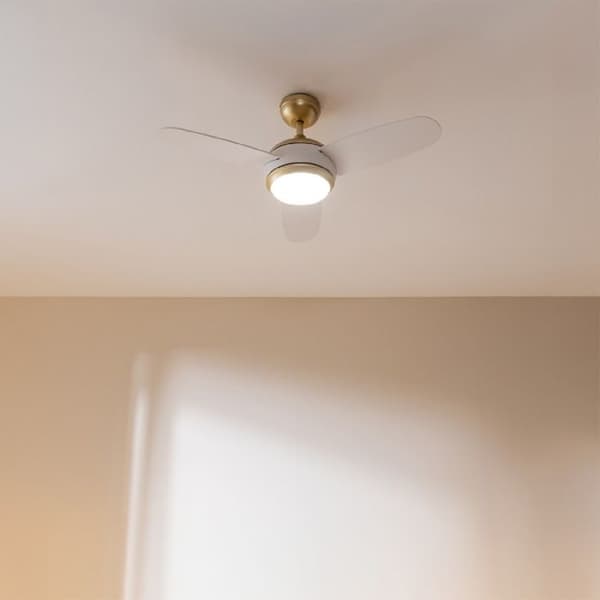 Cecotec Takfläkt med lampa EnergySilence Aero 4265 GoldWhite