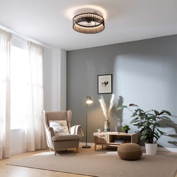 Cecotec Takfläkt med lampa EnergySilence LampAero 600 Svart Design