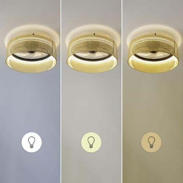 Cecotec Takfläkt med lampa EnergySilence LampAero 600 Beige Design