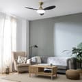 Miniatyrbild 3 av 5: Cecotec Takfläkt med lampa EnergySilence 4800 Light GoldBlack