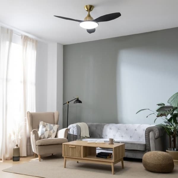 Cecotec Takfläkt med lampa EnergySilence 4800 Light GoldBlack